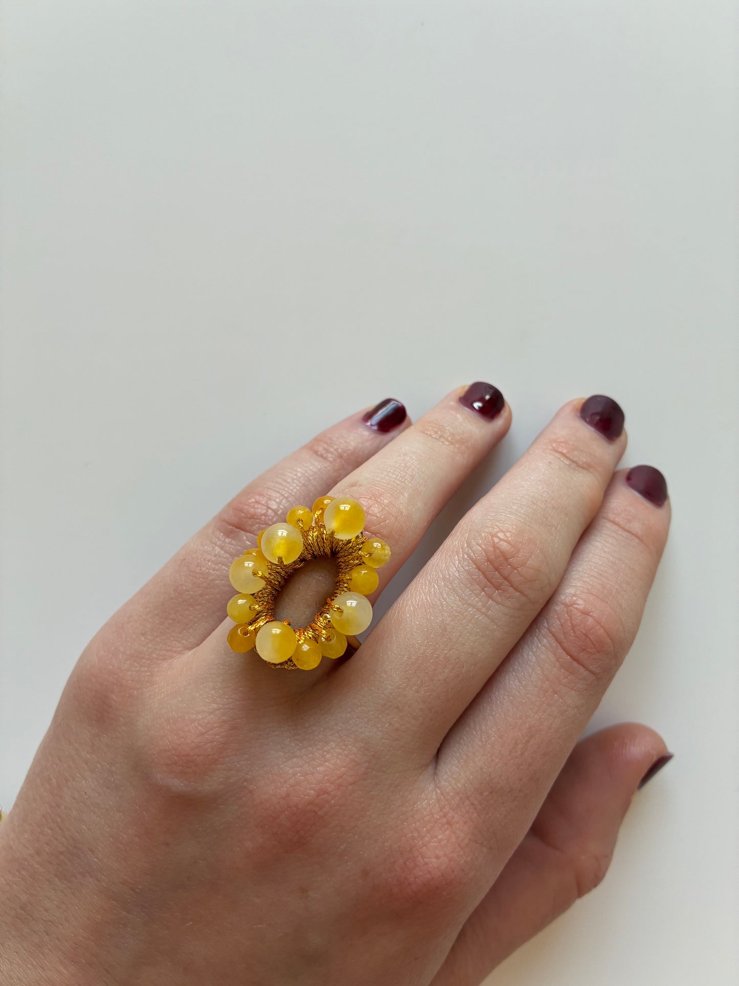 ANILLO AMARILLO XL
