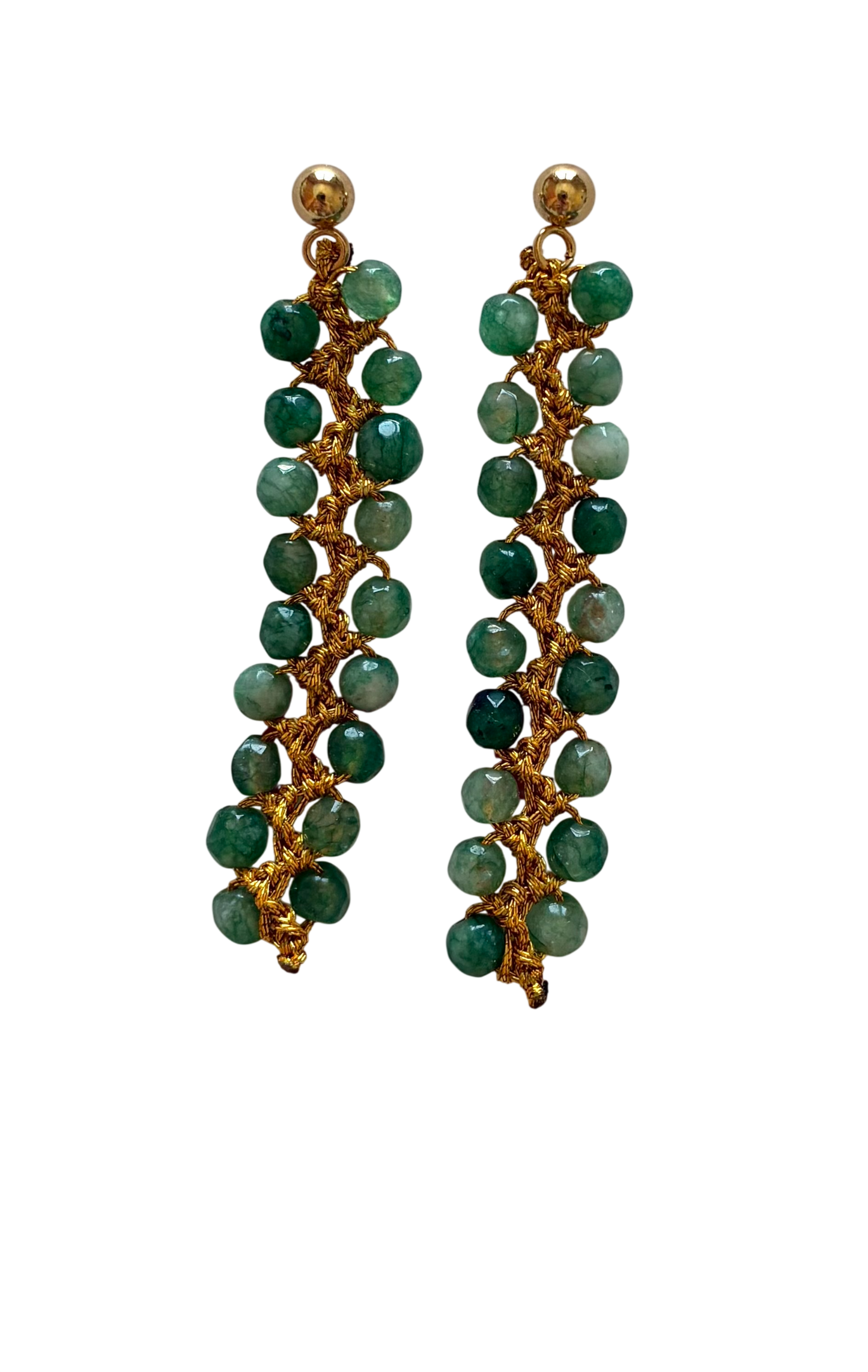 PENDIENTES VERDES