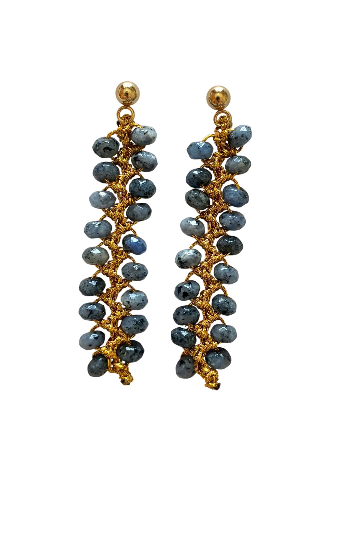 PENDIENTES AZULES