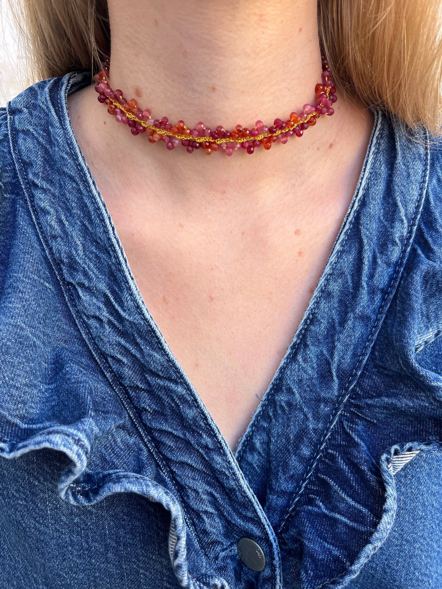 CHOCKER TRIPLE PEACH