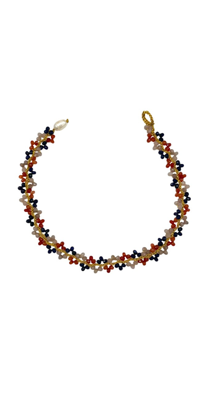 CHOCKER TRIPLE CASTAÑO